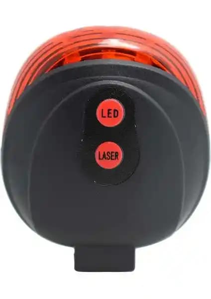 Duhaline Çok Fonksiyonlu Bisiklet LED Lazer Şerit Işığı Güvenliği Artıran Tasarım ve Özellikler