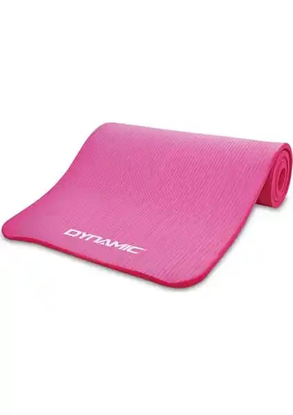 Dynamic 15mm NBR Yoga ve Pilates Matı Pembe - Konfor ve Güvenli Egzersiz İçin Uygun