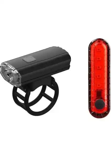 Epic Quickset USB Şarjlı Ön ve Arka Bisiklet Aynlatma Seti FST-403 Güvenli Sürüş İçin Tasarlandı