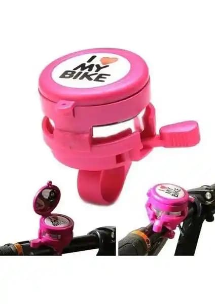 Fonte Pembe Aynalı Bisiklet Zili: Şık ve Fonksiyonel Tasarımıyla Güvenli Sürüş Deneyimi