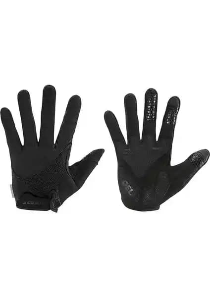 GIANT Streak Uzun Parmak Siyah Eldiven: Ergonomik ve Dayanıklı Spor Eldiveni