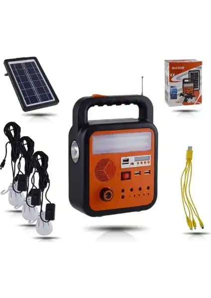 Gold Silver GS-902P Solar Fener: Çok Fonksiyonlu ve Güneş Enerjili Taşınabilir Aydınlatma Çözümü