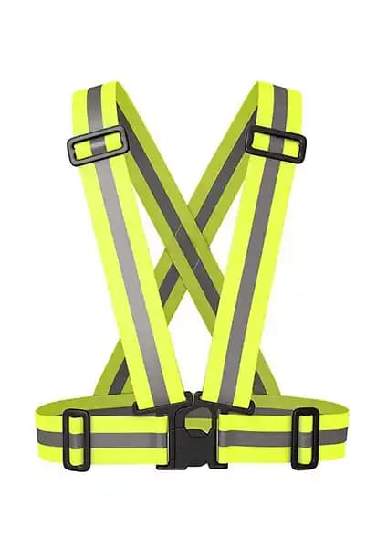 Güvenli Sürüş İçin Fosforlu Motosiklet ve Bisiklet İkaz Kemeri Özellikleri