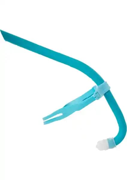 İkavi Önden Takmalı Valfsiz Şnorkel Turkuaz: Ergonomik ve Kullanımı Kolay Su Sporları Ekipmanı