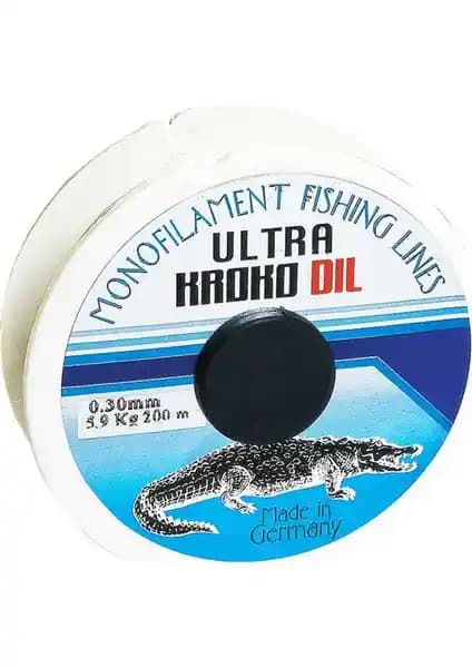 Krokodil Makara Monofilament Olta Misinası Balıkçılıkta Güç ve Dayanıklılık Sunar