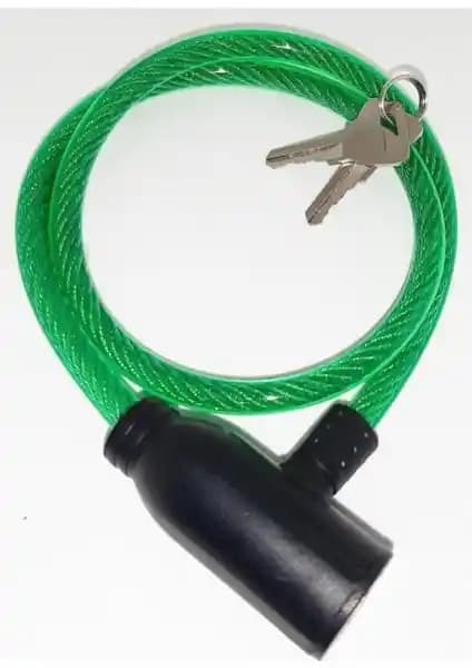 Ksmart İnce 10MMX65 cm Bisiklet Kilidi Güvenlik ve Kullanım Kolaylığı Sunar