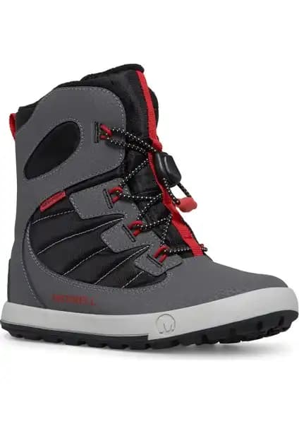 Merrell Snow Bank 4.0 Waterproof Erkek Çocuk Kırmızı Bot Kış Aylarında Güvenle Kullanım İçin Uygun