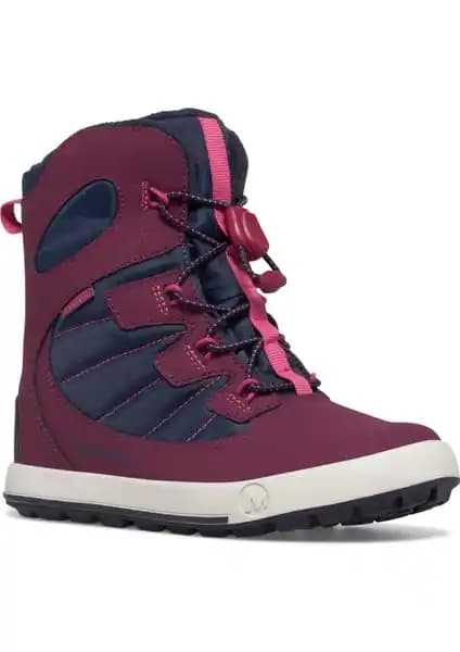 Merrell Snow Bank 4.0 Waterproof Kız Çocuk Lacivert Botu Kış İçin Uygun ve Dayanıklı Seçenek