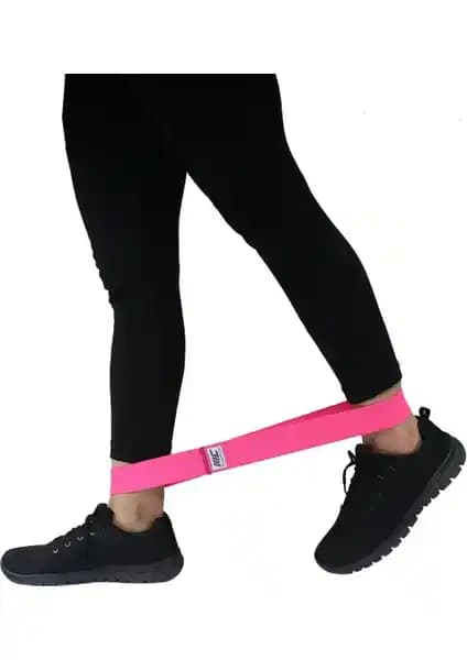 Musclecloth Active Loop Band Pembe Orta - Çok Yönlü Direnç ve Esneklik Aracı