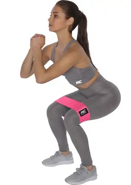 MuscleCloth Loop Band Orta Pembe: Çok Fonksiyonlu Direnç Bandı ile Güç ve Esneklik