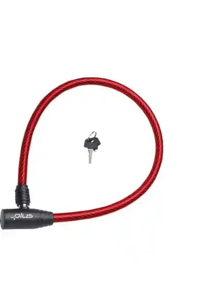 Plus Bisiklet Kilit Anahtarlı 0,8 Metre Kırmızı Güvenlik ve Dayanıklılık Analizi