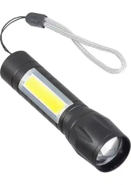 Powerdex Güçlü El Feneri: Dayanıklı ve Şarj Edilebilir Taşınabilir Işık Kaynağı