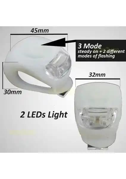 Pratik Bisiklet Flaşörü: Güvenliği Artıran Çok Modlu LED Işık Seti