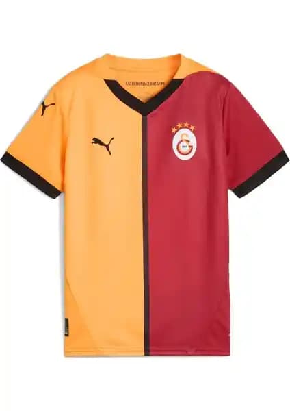 Puma GSK Çocuk Forma Replica J Kırmızı Unisex Spor Kıyafeti 24/25 Sezonu Tasarımıyla