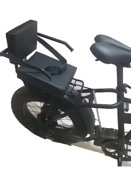 RKS Elektrikli Bisiklet Yan Korumalı Çocuk Koltuğu Güvenli ve Konforlu Seyahat İçin