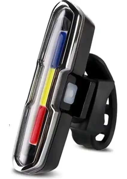 Robesbon USB Şarjlı Bisiklet Stop Lambası Yüksek Güçlü ve Çok Modlu Tasarım