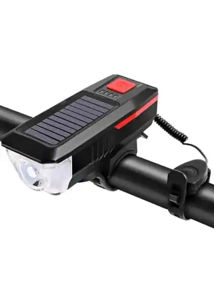 Schulzz T6 Solar Güneş Enerjili LED Bisiklet Farı ve Çok Fonksiyonlu Aydınlatma Çözümü