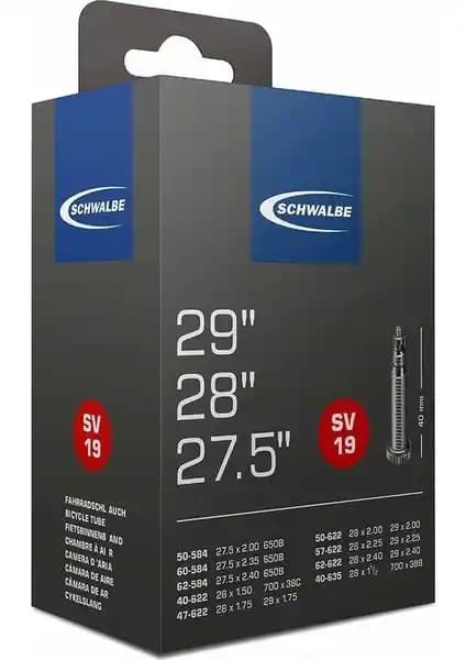 Schwalbe Marka 27.5''-28''-29'' Ebatlar İçin Hafif ve Estetik Sibop İç Lastik
