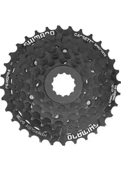 Shimano CS-HG200-8 Tx 8 Vites Kaset: Dayanıklılık ve Performansın Güçlü Birleşimi
