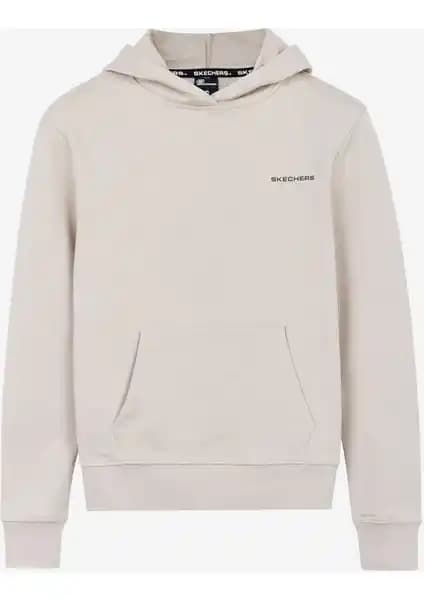 Skechers New Basics W Hoodie Kadın Bej Sweatshirt Günlük ve Spor Şıklığı Sunar