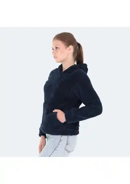 Slazenger SADE I Kadın Polar Lacivert: Sıcak ve Şık Kış Giyim Parçası