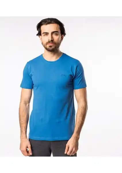 Slazenger SANDER KTN Erkek Tişörtü Modern ve Rahat Yazlık Spor Giyim Seçeneği