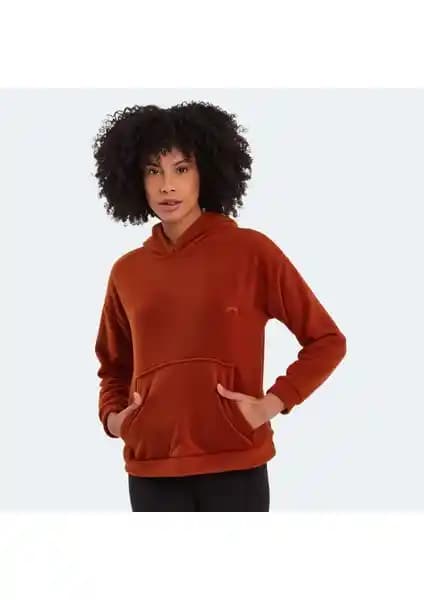 Slazenger SASSA IN Kadın Polar Kiremit: Şık ve Sıcak Kış Giyim Seçeneği