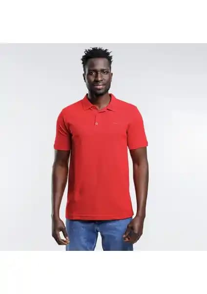 Slazenger SOHO Erkek Tişört Kırmızı Modern ve Konforlu Günlük Giyim Seçeneği
