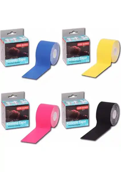 Soico Kinesio Sporcu Bandı 4'lü Set Kas Destekleme ve Rehabilitasyon İçin Uygun Bir Çözüm