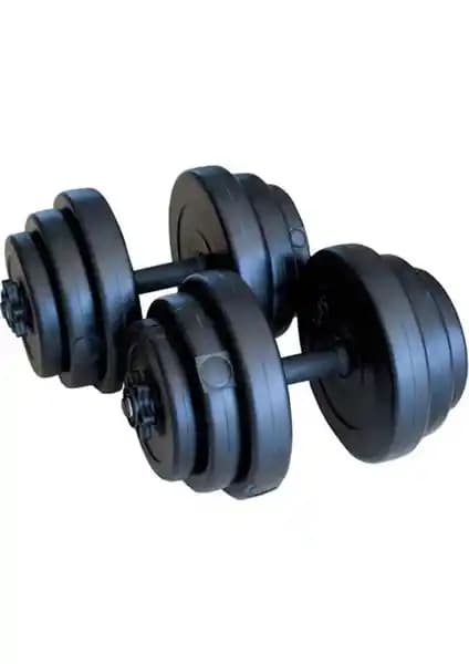 Sportica SR-16 16 Kg Vinyl Dambıl Seti: Dayanıklı ve Çok Yönlü Egzersiz Ekipmanı
