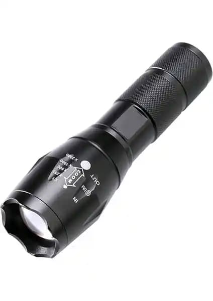 Tarez KM-108 Metal El Feneri: Yüksek Performanslı Dayanıklı ve Çok Yönlü Aydınlatma Cihazı