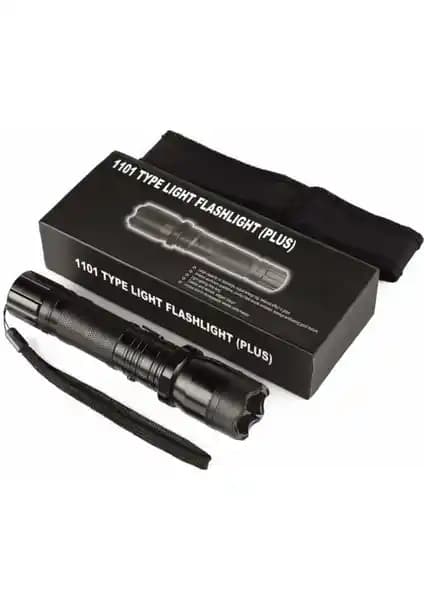 Teknotrust 1101 Type Light Flashlıght Plus Elektroşoklu El Feneri Güvenlik ve Aydınlatma Çözümü