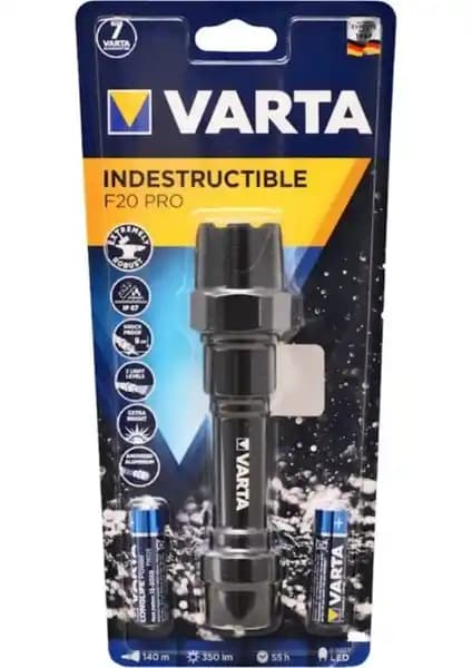 Varta 18711 F20 Pro 6W LED El Feneri: Yüksek Performans ve Dayanıklılık Özellikleri