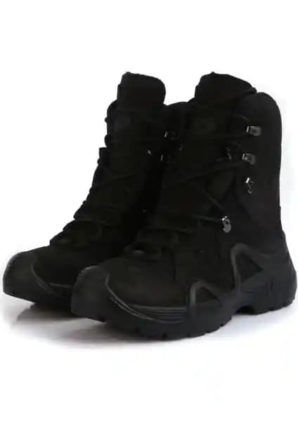 Vogel Tactical 1490 Siyah Su Geçirmez Askeri Bot - Dayanıklı ve Çok Yönlü Tasarım