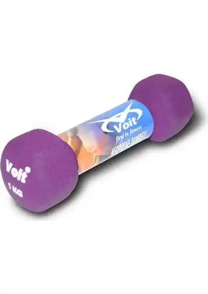Voit Vdb-04 Altıgen Neopren Dumbbell 1Kg: Dayanıklı ve Estetik Spor Ekipmanı