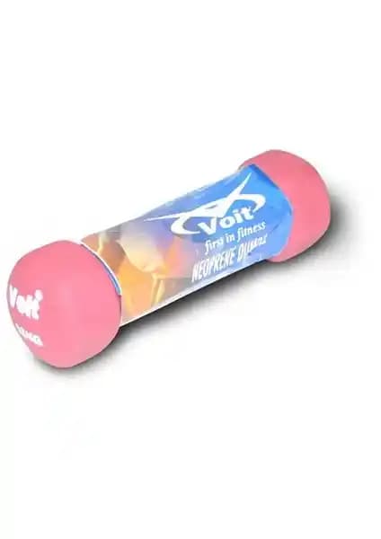 Voit Vdb-04 Altıgen Neopren Pembe Dumbbell Hafif ve Estetik Egzersiz Aleti