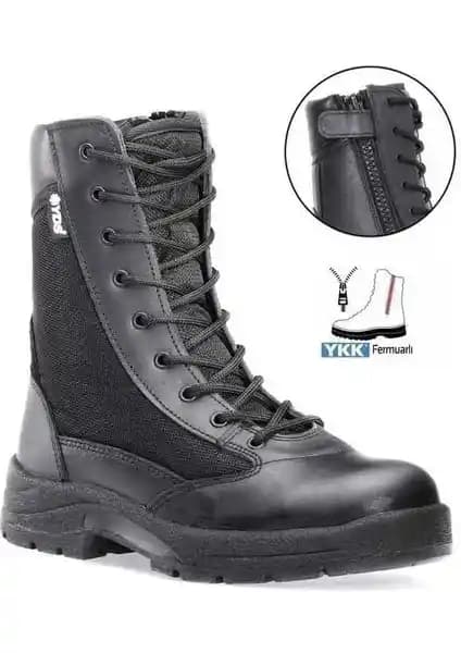 YDS Ml 100 C Siyah Hakiki Deri Yazlık Askeri Bot İncelemesi ve Özellikleri