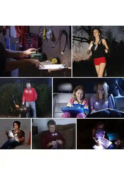 YeniTech USB Şarjlı Kitap Okuma ve Tamir Boyun Askılı LED Işığı Teknik Özellikler ve Kullanım Alanları