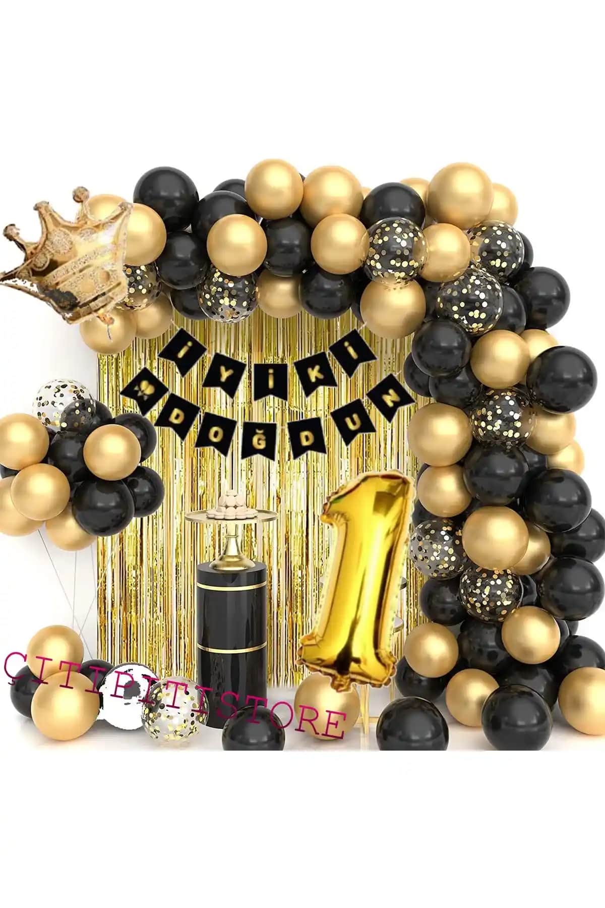 1 Yaş Doğum Günü İçin En İyi Süsleme Setleri ve Balon Seçenekleri