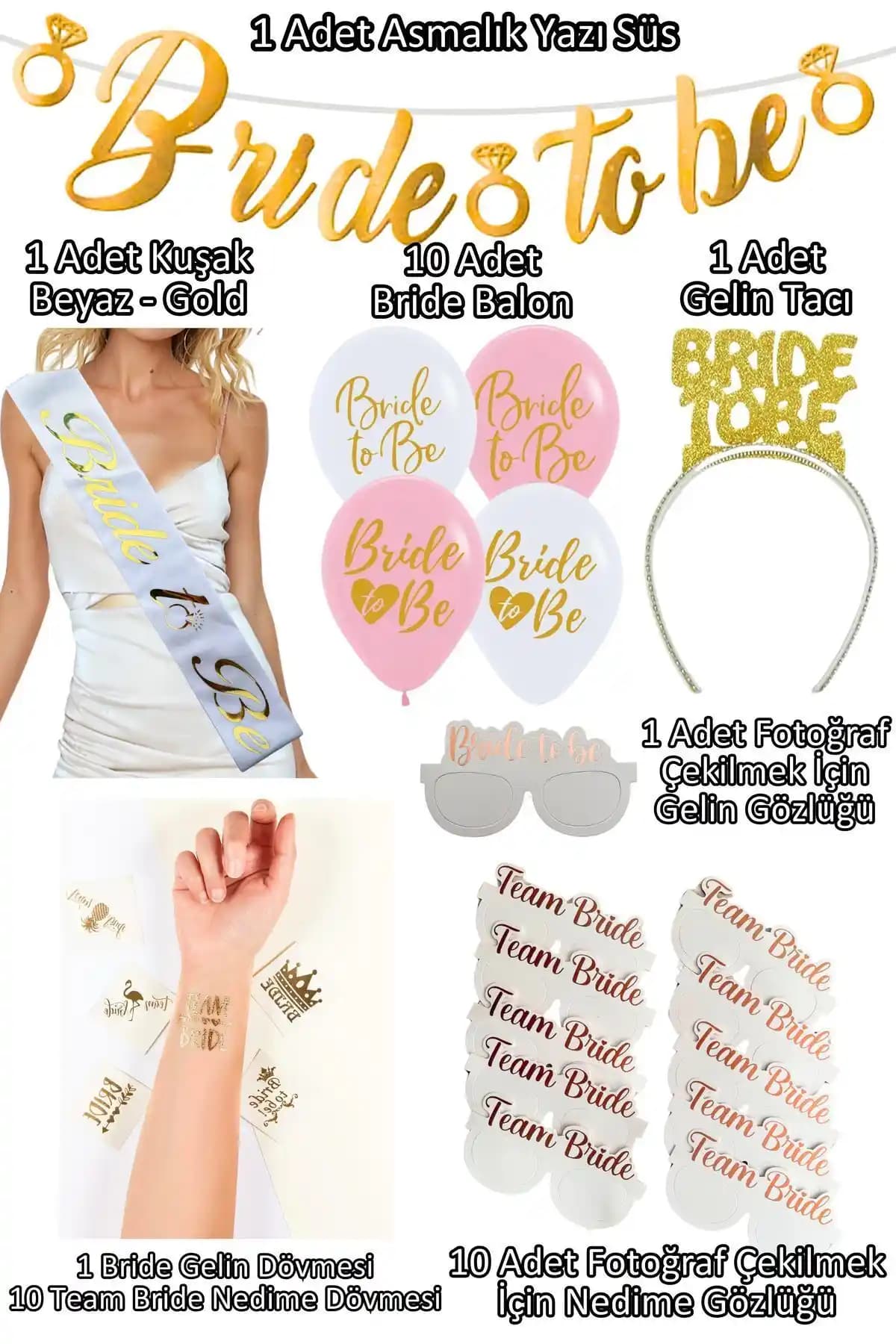 Bekarlığa Veda Partisi İçin En İyi Bride To Be Setleri Karşılaştırması ve Rehberi