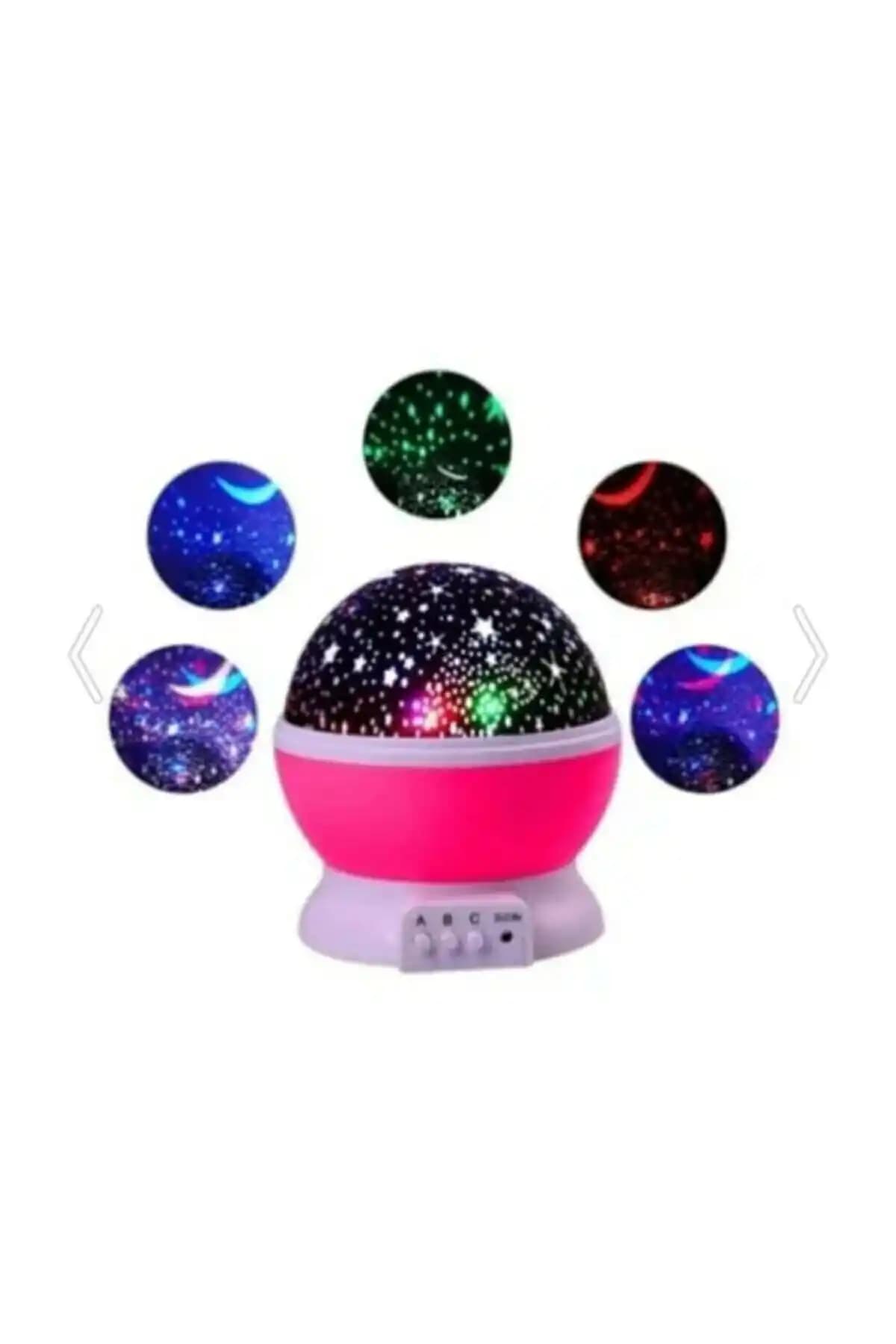 Çocuk Odası İçin Renkli Yıldızlı Gökyüzü Projeksiyon Gece Lambaları Karşılaştırması