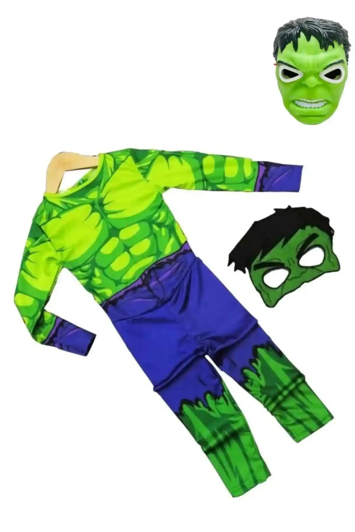 Çocuklar İçin Hulk Işıklı ve Batman Kaslı Kostüm Karşılaştırması