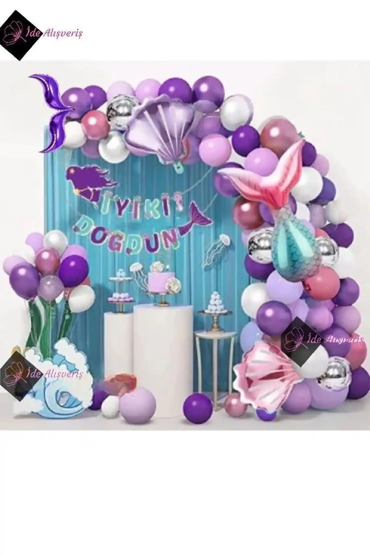 Deniz Kızı Temalı Doğum Günü Partisi Setleri Karşılaştırması ve En İyi Seçenekler