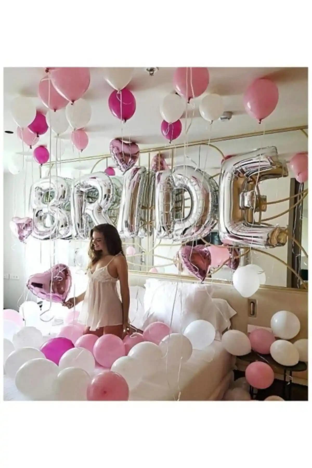 Folyo Balon Setleri Karşılaştırması: Gümüş Renkli ve 'Bride To Be' Tasarımları