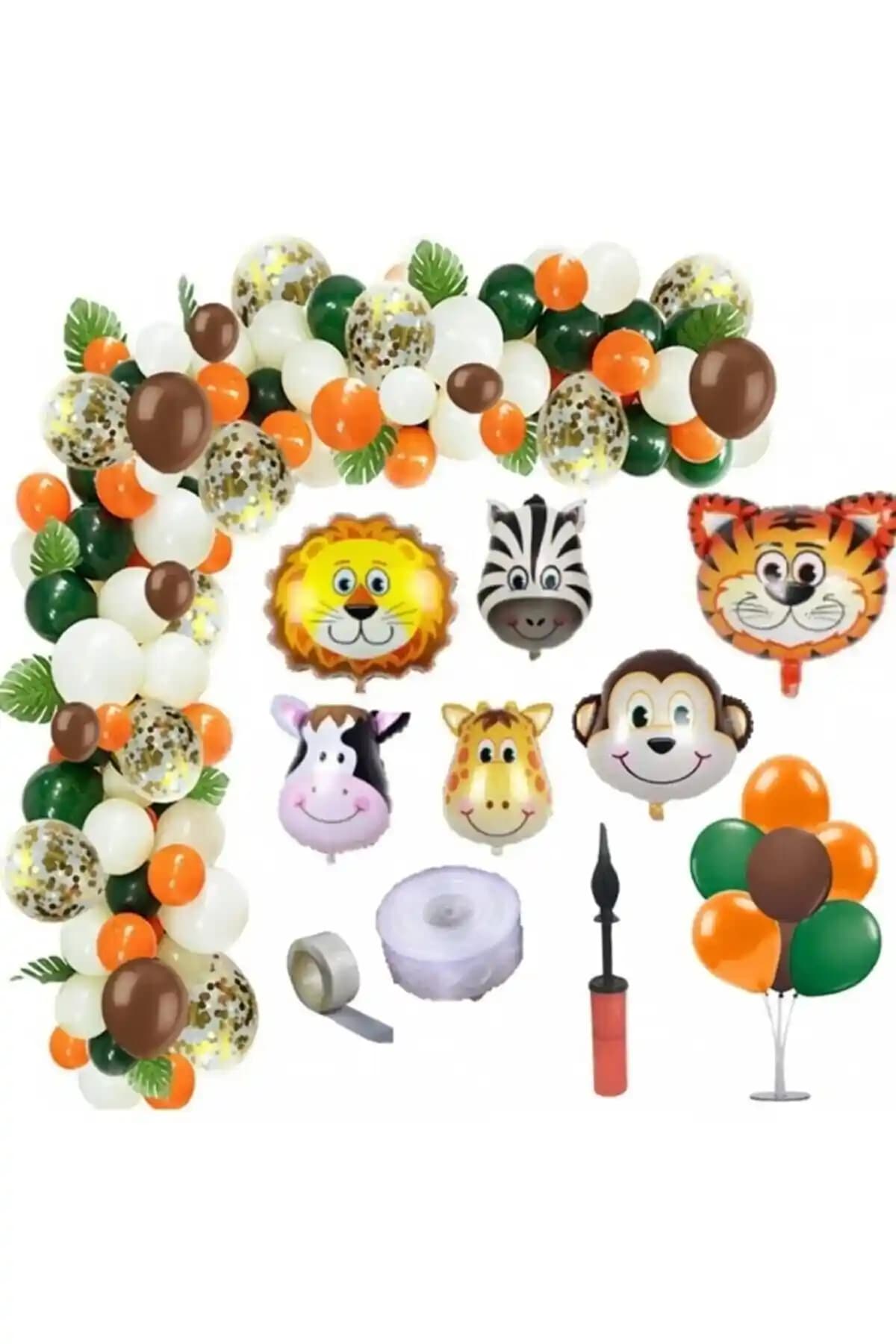 Genel Markalar Safari Temalı Doğum Günü Balon Setleri Karşılaştırması ve İpuçları