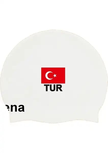 Arena Moulded Türkiye Bayrağı Bone Beyaz Yüksek Kalite ve Estetikle Tasarlanmış