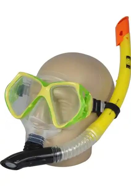 Busso M4206s Silikon Maske ve Snorkel Seti Yüzme ve Dalış İçin Yüksek Kalite Ekipmanları