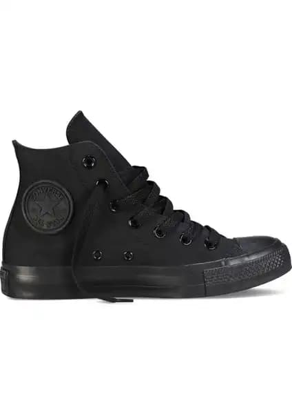 Converse Chuck Taylor All Star Siyah Erkek High Sneaker Modaya Uygun Konforlu Tasarım