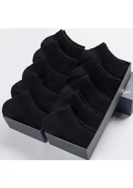 Çorap Kurdu 10'lu Siyah Patik Çoraplar: Konfor ve Şıklık Sunan Ekonomik Paket