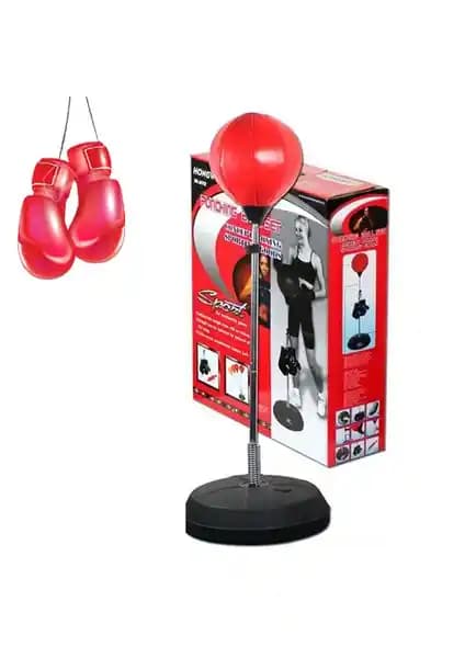 Cosfer Yükseklik Ayarlı Punching Ball Evde Spor ve Stres Atma İçin Uygun Çözüm